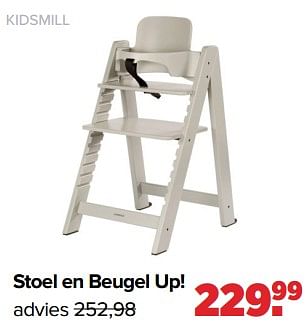 Aanbiedingen Kidsmill stoel en beugel up - Kidsmill - Geldig van 05/06/2023 tot 01/07/2023 bij Baby-Dump