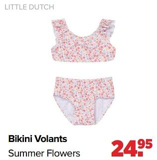Aanbiedingen Little dutch bikini volants summer flowers - Little Dutch - Geldig van 05/06/2023 tot 01/07/2023 bij Baby-Dump