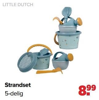 Aanbiedingen Little dutch strandset - Little Dutch - Geldig van 05/06/2023 tot 01/07/2023 bij Baby-Dump