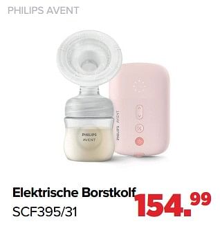 Aanbiedingen Philips avent elektrische borstkolf scf395-31 - Philips - Geldig van 05/06/2023 tot 01/07/2023 bij Baby-Dump