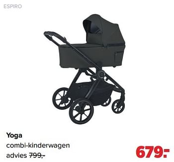 Aanbiedingen Espiro yoga combi-kinderwagen - Espiro - Geldig van 05/06/2023 tot 01/07/2023 bij Baby-Dump