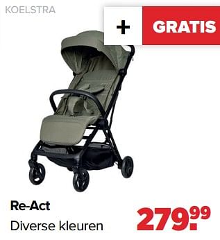 Aanbiedingen Koelstra re-act - Koelstra - Geldig van 05/06/2023 tot 01/07/2023 bij Baby-Dump