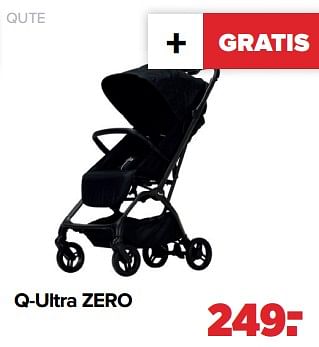 Aanbiedingen Qute q-ultra zero - Qute  - Geldig van 05/06/2023 tot 01/07/2023 bij Baby-Dump