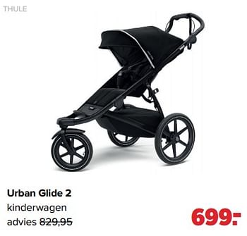 Aanbiedingen Thule urban glide 2 kinderwagen - Thule - Geldig van 05/06/2023 tot 01/07/2023 bij Baby-Dump