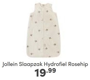 Aanbiedingen Jollein slaapzak hydrofiel rosehip - Jollein - Geldig van 18/06/2023 tot 24/06/2023 bij Baby & Tiener Megastore