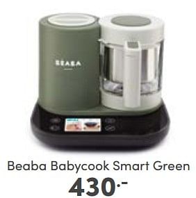 Aanbiedingen Beaba babycook smart green - Beaba - Geldig van 18/06/2023 tot 24/06/2023 bij Baby & Tiener Megastore