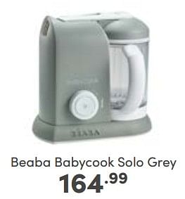 Aanbiedingen Beaba babycook solo grey - Beaba - Geldig van 18/06/2023 tot 24/06/2023 bij Baby & Tiener Megastore