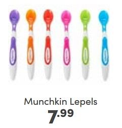 Aanbiedingen Munchkin lepels - Munchkin - Geldig van 18/06/2023 tot 24/06/2023 bij Baby & Tiener Megastore