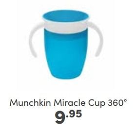 Aanbiedingen Munchkin miracle cup 360° - Munchkin - Geldig van 18/06/2023 tot 24/06/2023 bij Baby & Tiener Megastore