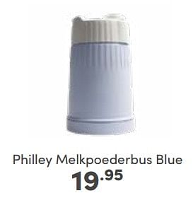 Aanbiedingen Philley melkpoederbus blue - Philley - Geldig van 18/06/2023 tot 24/06/2023 bij Baby & Tiener Megastore