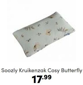 Aanbiedingen Soozly kruikenzak cosy butterfly - Soozly - Geldig van 18/06/2023 tot 24/06/2023 bij Baby & Tiener Megastore