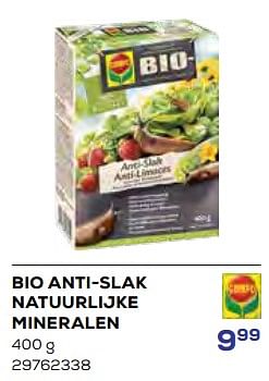 Aanbiedingen Bio anti-slak natuurlijke mineralen - Compo - Geldig van 15/06/2023 tot 20/07/2023 bij Supra Bazar