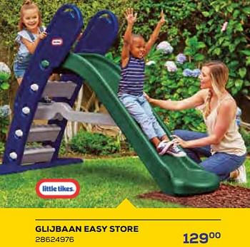 Aanbiedingen Glijbaan easy store - Little Tikes - Geldig van 15/06/2023 tot 20/07/2023 bij Supra Bazar
