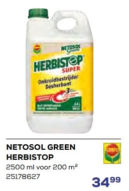 Aanbiedingen Netosol green herbistop - Compo - Geldig van 15/06/2023 tot 20/07/2023 bij Supra Bazar