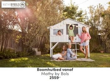 Aanbiedingen Boomhutbed vanaf mathy by bols - Mathy by Bols - Geldig van 25/06/2023 tot 08/07/2023 bij Baby & Tiener Megastore