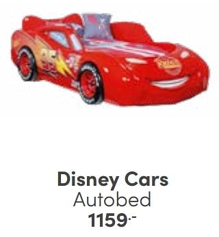 Aanbiedingen Disney cars autobed - Disney - Geldig van 25/06/2023 tot 08/07/2023 bij Baby & Tiener Megastore