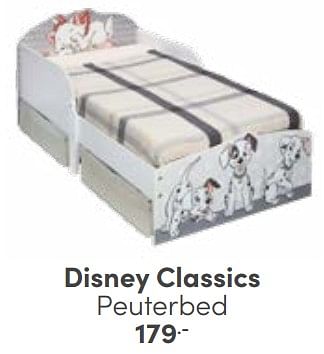 Aanbiedingen Disney classics peuterbed - Disney - Geldig van 25/06/2023 tot 08/07/2023 bij Baby & Tiener Megastore