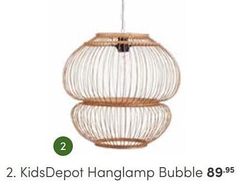 Aanbiedingen Kidsdepot hanglamp bubble - KidsDepot  - Geldig van 25/06/2023 tot 08/07/2023 bij Baby & Tiener Megastore