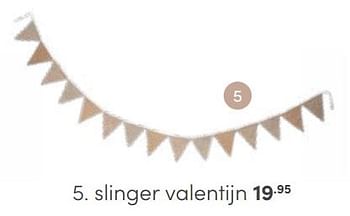 Aanbiedingen Slinger valentijn - Huismerk - Baby &amp; Tiener Megastore - Geldig van 25/06/2023 tot 08/07/2023 bij Baby & Tiener Megastore