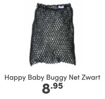 Aanbiedingen Happy baby buggy net zwart - Happybaby - Geldig van 25/06/2023 tot 01/07/2023 bij Baby & Tiener Megastore