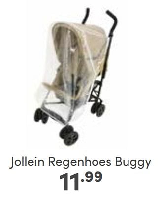 Aanbiedingen Jollein regenhoes buggy - Jollein - Geldig van 25/06/2023 tot 01/07/2023 bij Baby & Tiener Megastore