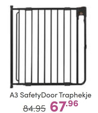 Aanbiedingen A3 safetydoor traphekje - A3 Baby &amp; Kids - Geldig van 25/06/2023 tot 01/07/2023 bij Baby & Tiener Megastore