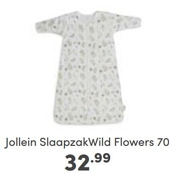 Aanbiedingen Jollein slaapzakwild flowers - Jollein - Geldig van 25/06/2023 tot 01/07/2023 bij Baby & Tiener Megastore