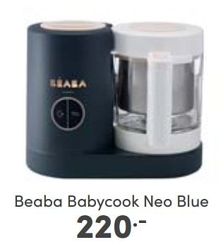 Aanbiedingen Beaba babycook neo blue - Beaba - Geldig van 25/06/2023 tot 01/07/2023 bij Baby & Tiener Megastore