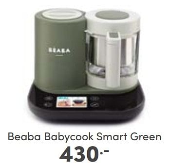 Aanbiedingen Beaba babycook smart green - Beaba - Geldig van 25/06/2023 tot 01/07/2023 bij Baby & Tiener Megastore