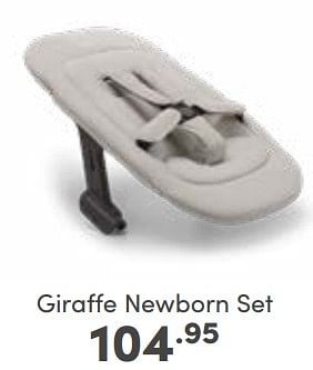Aanbiedingen Giraffe newborn set - Bugaboo - Geldig van 25/06/2023 tot 01/07/2023 bij Baby & Tiener Megastore