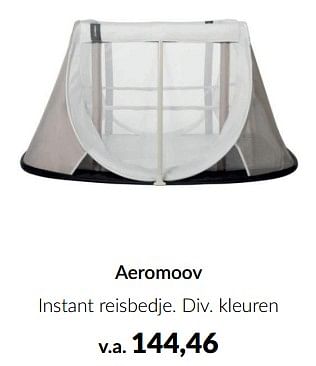 Aanbiedingen Aeromoov instant reisbedje - Aeromoov - Geldig van 20/06/2023 tot 17/07/2023 bij Babypark