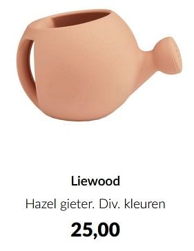 Aanbiedingen Liewood hazel gieter - Liewood - Geldig van 20/06/2023 tot 17/07/2023 bij Babypark