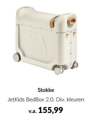 Aanbiedingen Stokke jetkids bedbox 2.0 - Stokke - Geldig van 20/06/2023 tot 17/07/2023 bij Babypark