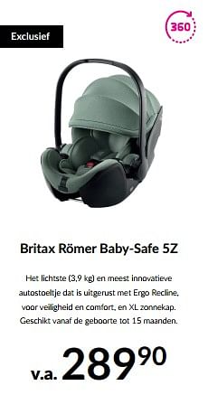 Aanbiedingen Britax römer baby-safe 5z - Britax - Geldig van 20/06/2023 tot 17/07/2023 bij Babypark
