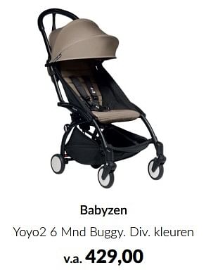 Aanbiedingen Babyzen yoyo2 buggy - Babyzen - Geldig van 20/06/2023 tot 17/07/2023 bij Babypark