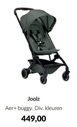 Aanbiedingen Joolz aer+ buggy - Joolz - Geldig van 20/06/2023 tot 17/07/2023 bij Babypark