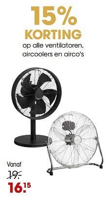 Aanbiedingen Alle ventilatoren, aircoolers en airco`s - Huismerk - Kwantum - Geldig van 17/07/2023 tot 30/07/2023 bij Kwantum
