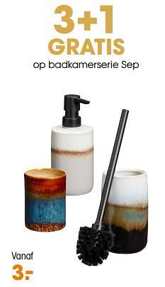 Aanbiedingen Badkamerserie sep - Huismerk - Kwantum - Geldig van 31/07/2023 tot 16/08/2023 bij Kwantum
