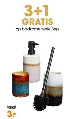 Aanbiedingen Badkamerserie sep - Huismerk - Kwantum - Geldig van 17/08/2023 tot 20/08/2023 bij Kwantum