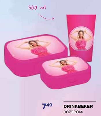 Aanbiedingen Drinkbeker - Camille - Geldig van 01/08/2023 tot 13/09/2023 bij Supra Bazar