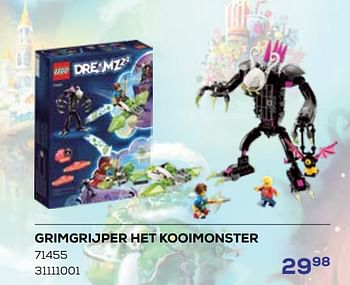 Aanbiedingen Grimgrijper het kooimonster 71455 - Lego - Geldig van 01/08/2023 tot 13/09/2023 bij Supra Bazar