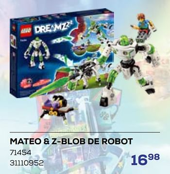 Aanbiedingen Mateo + z-blob de robot 71454 - Lego - Geldig van 01/08/2023 tot 13/09/2023 bij Supra Bazar