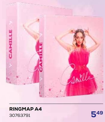 Aanbiedingen Ringmap a4 - Camille - Geldig van 01/08/2023 tot 13/09/2023 bij Supra Bazar