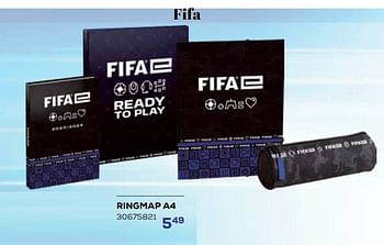 Aanbiedingen Ringmap a4 - Fifa - Geldig van 01/08/2023 tot 13/09/2023 bij Supra Bazar