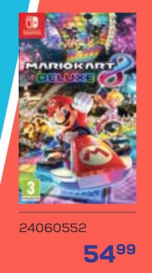 Aanbiedingen Mariokart 8 deluxe - Nintendo - Geldig van 01/08/2023 tot 13/09/2023 bij Supra Bazar