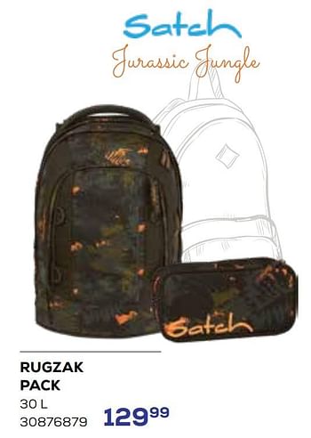 Aanbiedingen Rugzak pack - Satch - Geldig van 01/08/2023 tot 13/09/2023 bij Supra Bazar