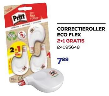 Aanbiedingen Correctieroller eco flex - Pritt - Geldig van 01/08/2023 tot 13/09/2023 bij Supra Bazar