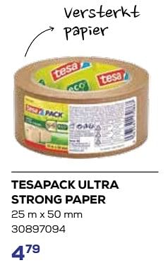 Aanbiedingen Tesapack ultra strong paper - Tesa - Geldig van 01/08/2023 tot 13/09/2023 bij Supra Bazar