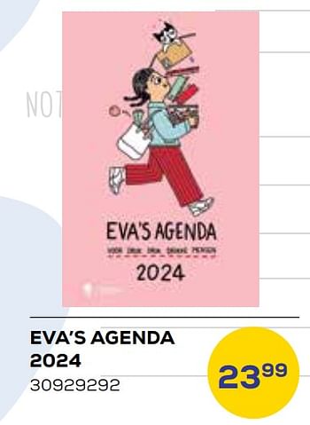 Aanbiedingen Eva’s agenda 2024 - Huismerk - Supra Bazar - Geldig van 01/08/2023 tot 13/09/2023 bij Supra Bazar