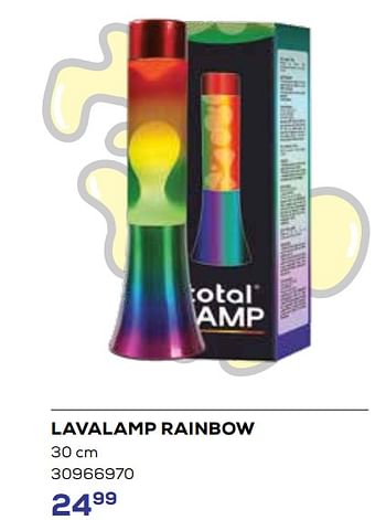 Aanbiedingen Lavalamp rainbow - itotal - Geldig van 01/08/2023 tot 13/09/2023 bij Supra Bazar